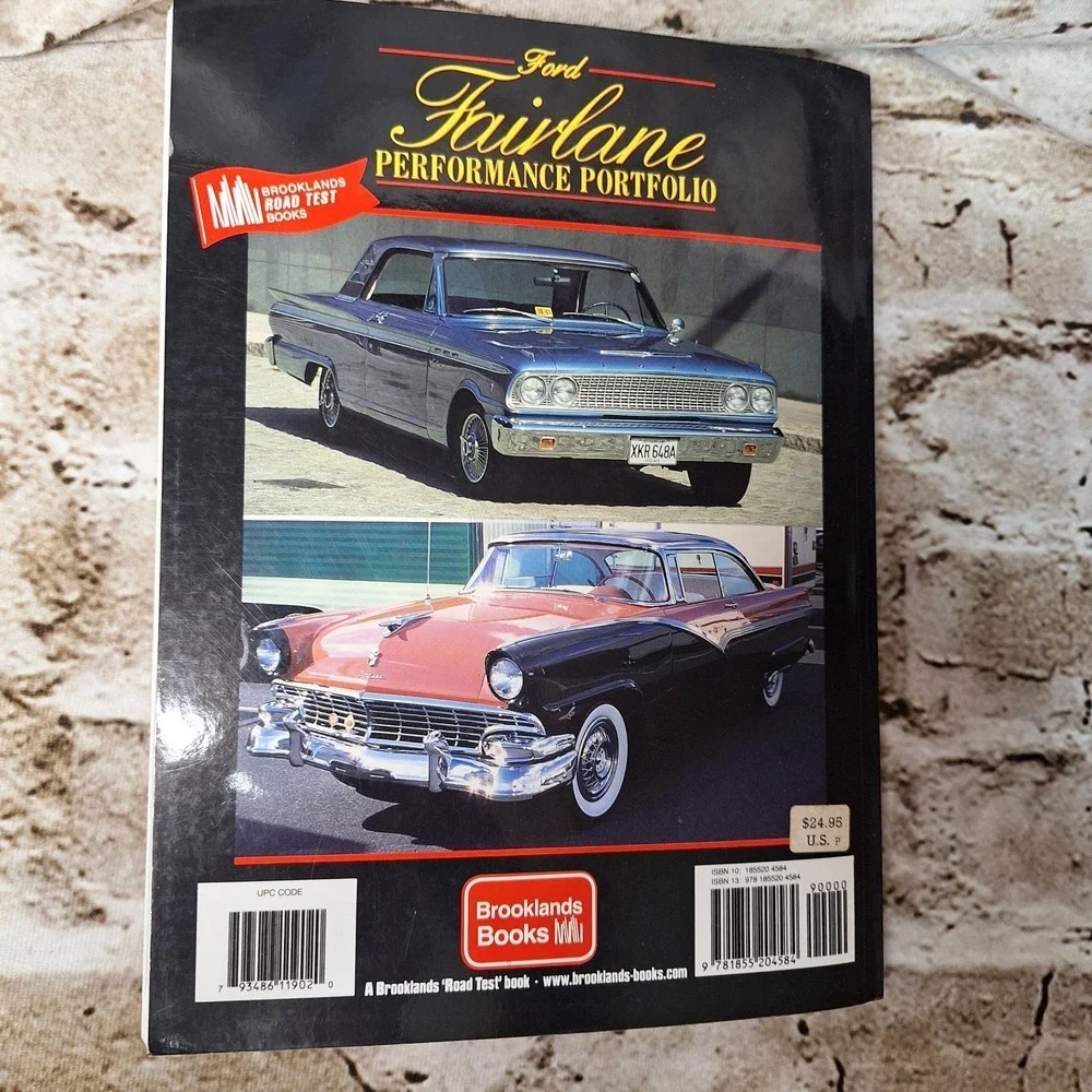 Ford Fairlane Performance Portfolio 1955-1970 Brooklands Books ISBN 1 85520 4584